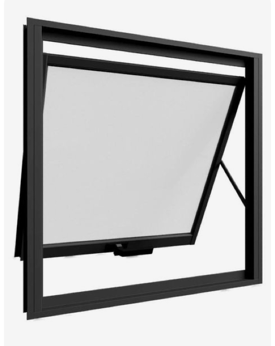 Janela Basculante Banheiro - Janelas Esquadrias Linha Gold